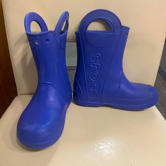 CROCS Other - Crocs Blue rain boots